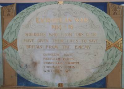 Glossop Conservative Club Memorial