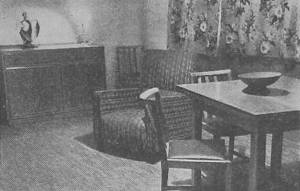 Whitfield prefab living room