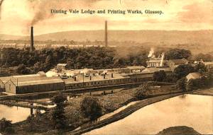 Dinting Vale, Lodge and Print works