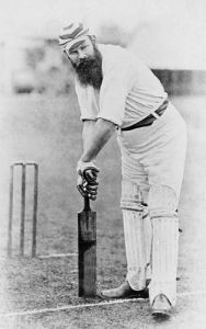 W G Grace in 1883, Public domain, via Wikimedia Commons