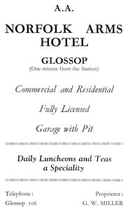 Norfolk Arms advertisement