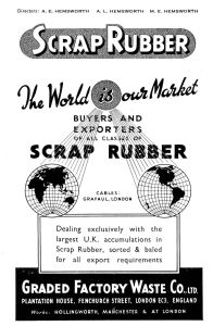 Graded Factory Waste advertisement