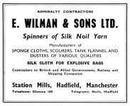 Wilman's advertisement