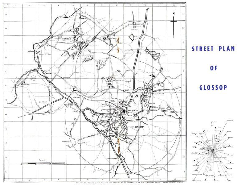 Glossop Street Plan