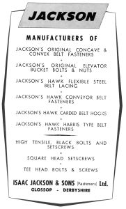 Isaac Jackson advertisement