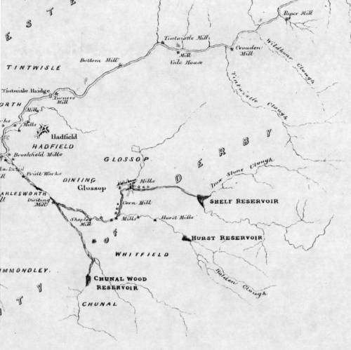 Reservoir map extract