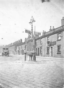 Turn o' t' Lane fountain