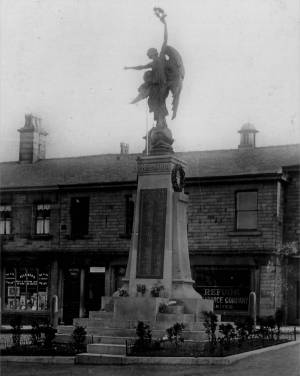 Newly built War Memorial