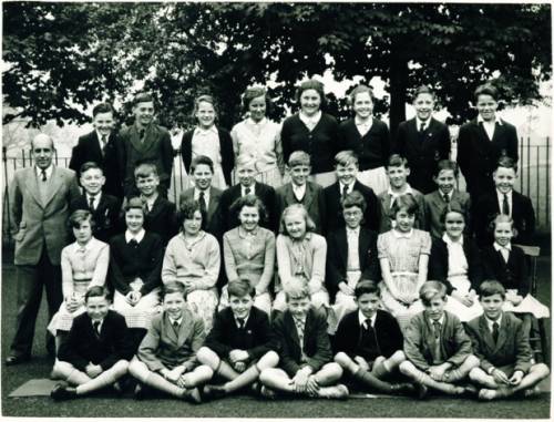 West End School, Mr Bob Wright's Class, ca 1956