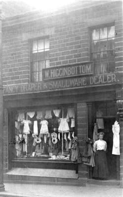 Higginbottom's Shop at 2 & 4 Victoria Street