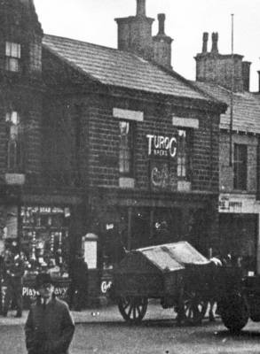 Mrs Platt's shop at 3 High Street West about 1935