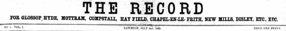 The Record masthead