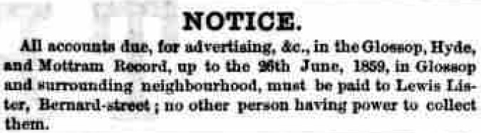 The Record advert
