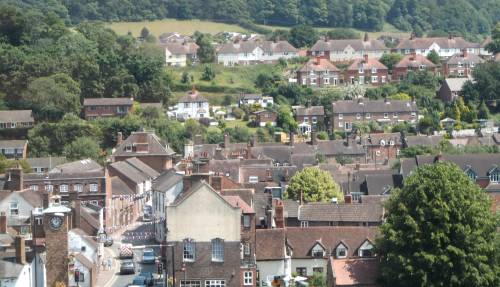 Bridgnorth from Cliff Railway 3