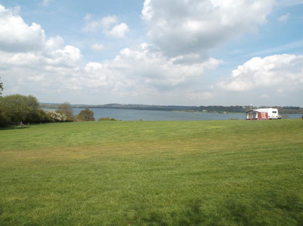 View from lower field