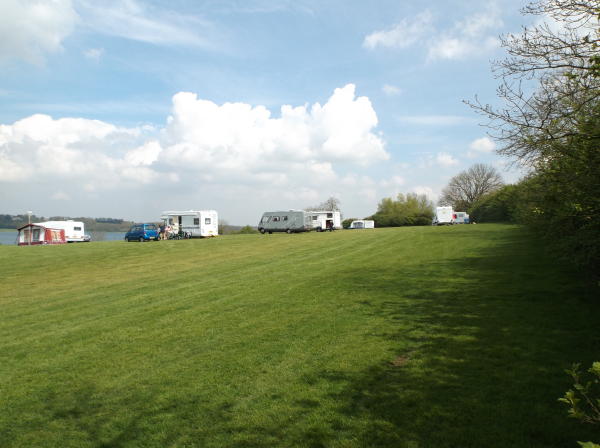 View from lower field