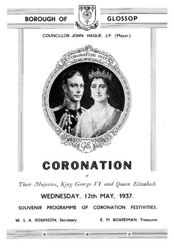 Cover of the Municipal events programme