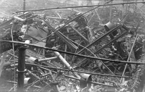 Ruined mill interior