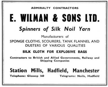 Wilman's advert