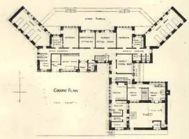 Partington Convalescent Home architect's drawing