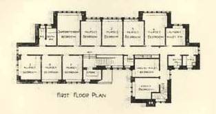 Partington Convalescent Home architect's drawing