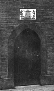 The beehive over the door