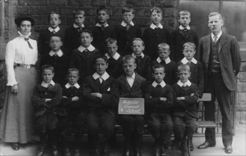 Padfield Council School class, undated