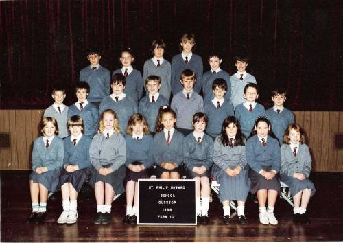Form 1C (Mrs Critchlow's class), 1988