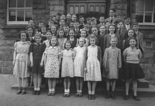 West End School Class, 1940s