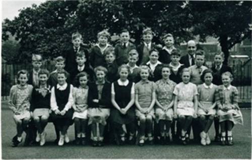 West End School Class, 1947-8