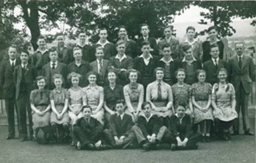 West End School Class, 1947-8