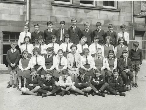 West End Mrs Robertson's Class 1GL1 Talbot Street Annexe 1965