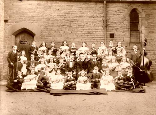 Whitfield School String Orchestra, undated