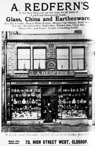 Advertisement for Ann Redfern ca 1910