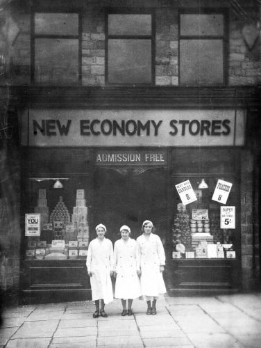 Staff of the New Economy Stores ca 1935