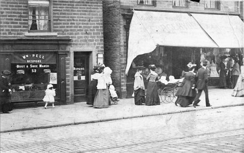 52 and 50 High Street West ca 1905