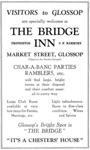 Bridge Inn advert 1933