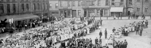Norfolk Square and Henry Street about 1910